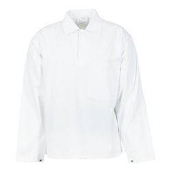 Planam Herren-Schlupfhemd Food reinweiß