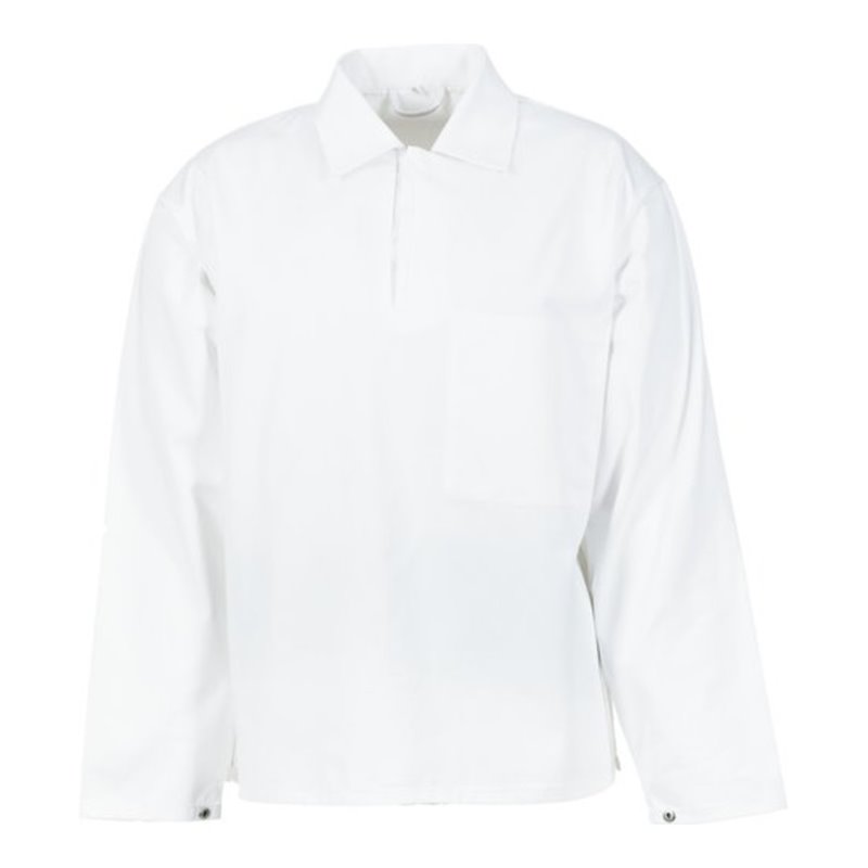 Planam Herren-Schlupfhemd Food reinweiß