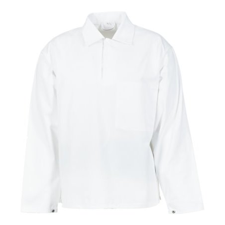 Planam Herren-Schlupfhemd Food reinweiß