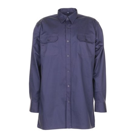 Planam Köperhemd 1/1 Arm Hemden grau