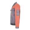 Planam V1 Bundjacke Visline zink/orange/schiefer