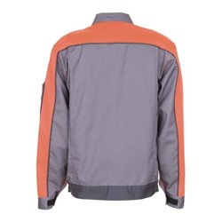 Planam V1 Bundjacke Visline zink/orange/schiefer