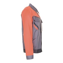 Planam V1 Bundjacke Visline zink/orange/schiefer