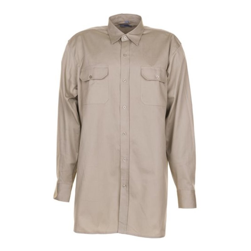 Planam Köperhemd 1/1 Arm Hemden khaki