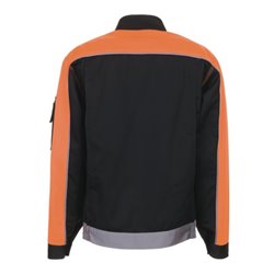 Planam V1 Bundjacke Visline schwarz/orange/zink