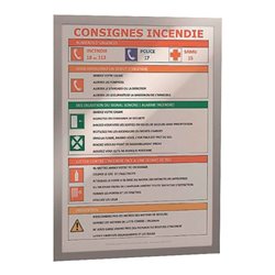 Durable Magnetrahmen DURAFRAME A3 Silber