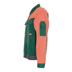 Planam V1 Bundjacke Visline grün/orange/schiefer