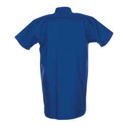Planam Köperhemd 1/4 Arm Hemden mittelblau