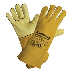 NOW Schweißerhandschuhe Mühlheim II Super Rindnarben/Spaltleder