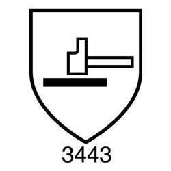 Schnittschutzhandschuhe Kevlar blau Latex-beschichtet Level 4