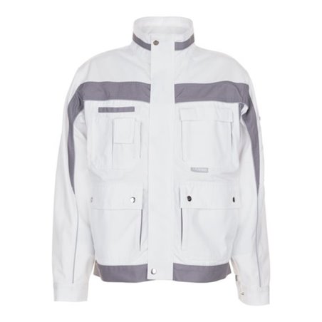Planam Bundjacke Plaline weiß/zink