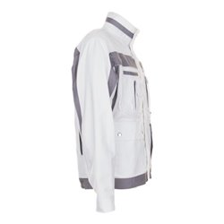 Planam Bundjacke Plaline weiß/zink