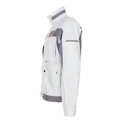 Planam Bundjacke Plaline weiß/zink