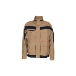Planam Bundjacke Plaline sand/schwarz