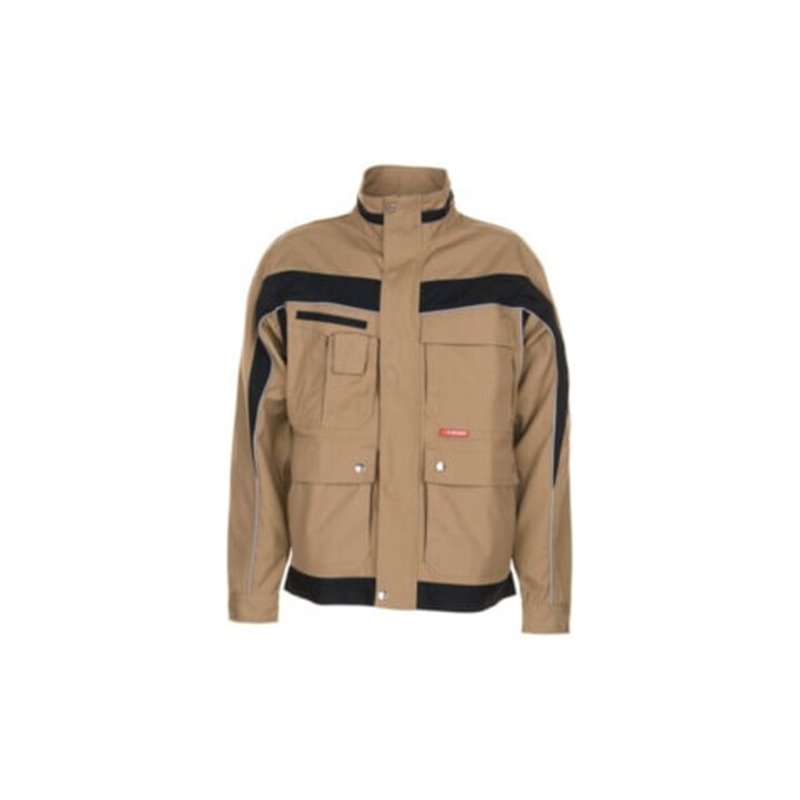 Planam Bundjacke Plaline sand/schwarz