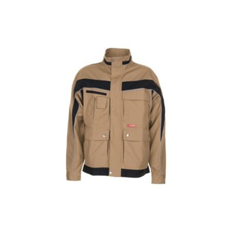 Planam Bundjacke Plaline sand/schwarz