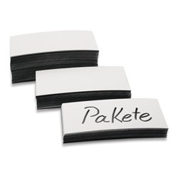 Lagerschild B50x L100mm magnetisch weiß Stärke 0,6 mm MAGNETOPLAN