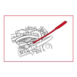 KS Tools Mercedes Riemenscheiben-Schlüssel