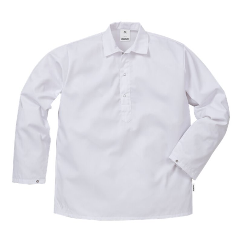 Fristads LMI Hemd Langarm 7000 P159 Weiß (Unisex)