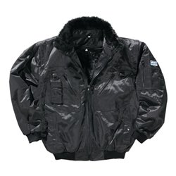 Now Pilotenjacke schwarz