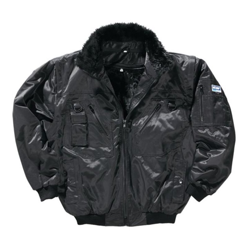 Now Pilotenjacke schwarz