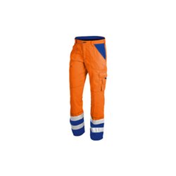 Kübler PSA High Vis Inno Plus Hose 2109 warnorange/kornblumenblau