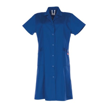 Planam Damen-Mantel 1/4 Arm MG kornblau