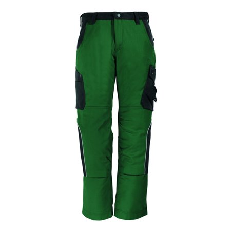 FHB Arbeitshose Bruno 130430 grün/schwarz