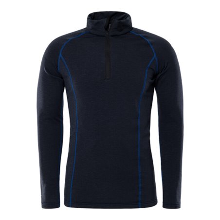 Fristads Polartec Zipper-T-Shirt Langarm 7078 PT Schwarz (Herren)
