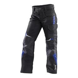 Kübler Pulsschlag Hose 2224 schwarz/kornblumenblau