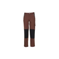 Planam Bundhose Canvas 320 braun/schwarz