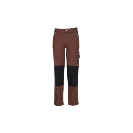 Planam Bundhose Canvas 320 braun/schwarz