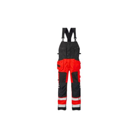 Fristads High Vis Handwerkerlatzhose Kl. 2 1014 PLU Rot (Herren)