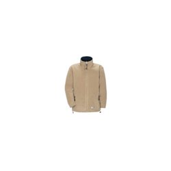 Planam Stream Fleece Jacke Winter camel/marine