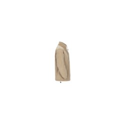 Planam Stream Fleece Jacke Winter camel/marine