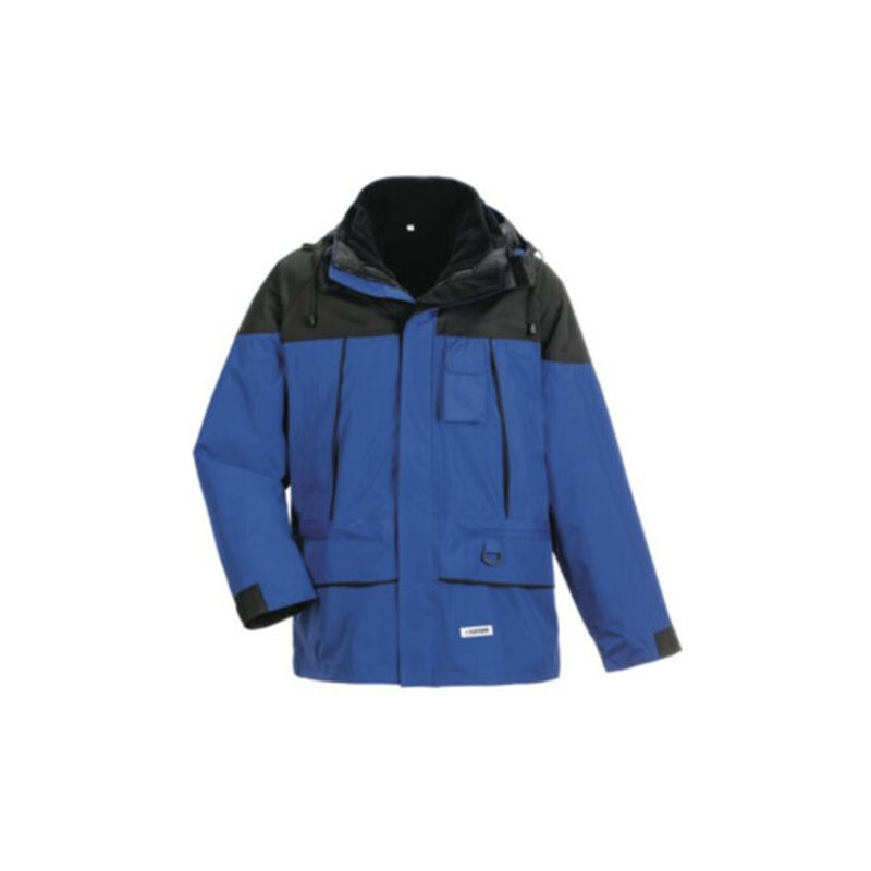 Planam TwisterJacke Winter blau/schwarz
