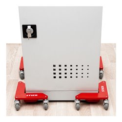 STIER Alu-Eckenroller-Set Tragkraft 100 kg 305x165x85 mm