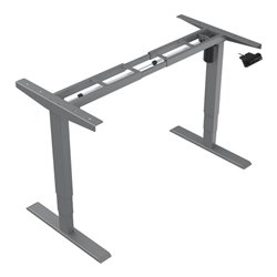 STIER Elektrisch höhenverstellbares Schreibtisch-Gestell THA für Platten 120x60cm bis 160x80cm