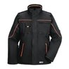 Planam Piper Jacke Winter schwarz/orange