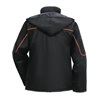 Planam Piper Jacke Winter schwarz/orange