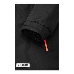 Planam Piper Jacke Winter schwarz/orange
