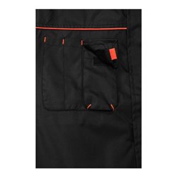 Planam Piper Jacke Winter schwarz/orange