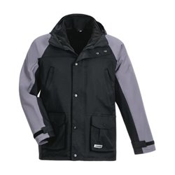 Planam System Jacke Winter schwarz/grau