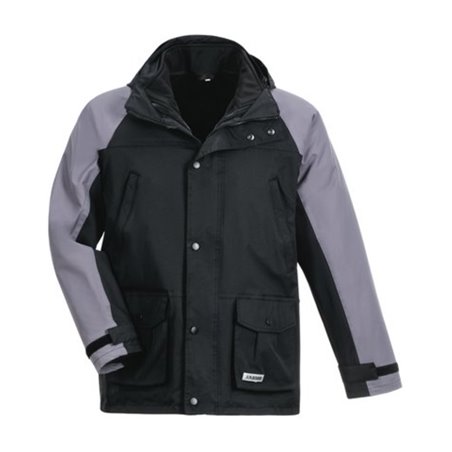 Planam System Jacke Winter schwarz/grau