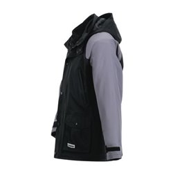 Planam System Jacke Winter schwarz/grau