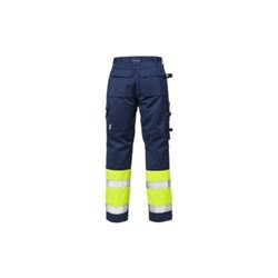 Fristads High Vis Hose Kl. 1 2032 PLU Dunkelblau (Herren)