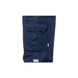 Fristads High Vis Hose Kl. 1 2032 PLU Dunkelblau (Herren)