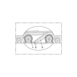 Norres Gewebeschlauch vibrationsfest (+300°C) Ø: 508mm L: 3m CP ARAMID 461