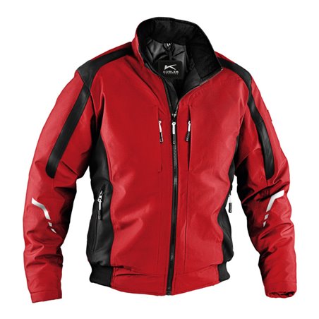 Kübler Wetterjacke 1367 mittelrot/schwarz