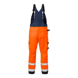 Fristads High Vis Latzhose Kl. 2 1015 PLU Orange (Herren)